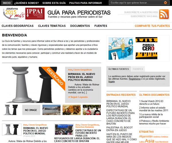 Guia para periodistas